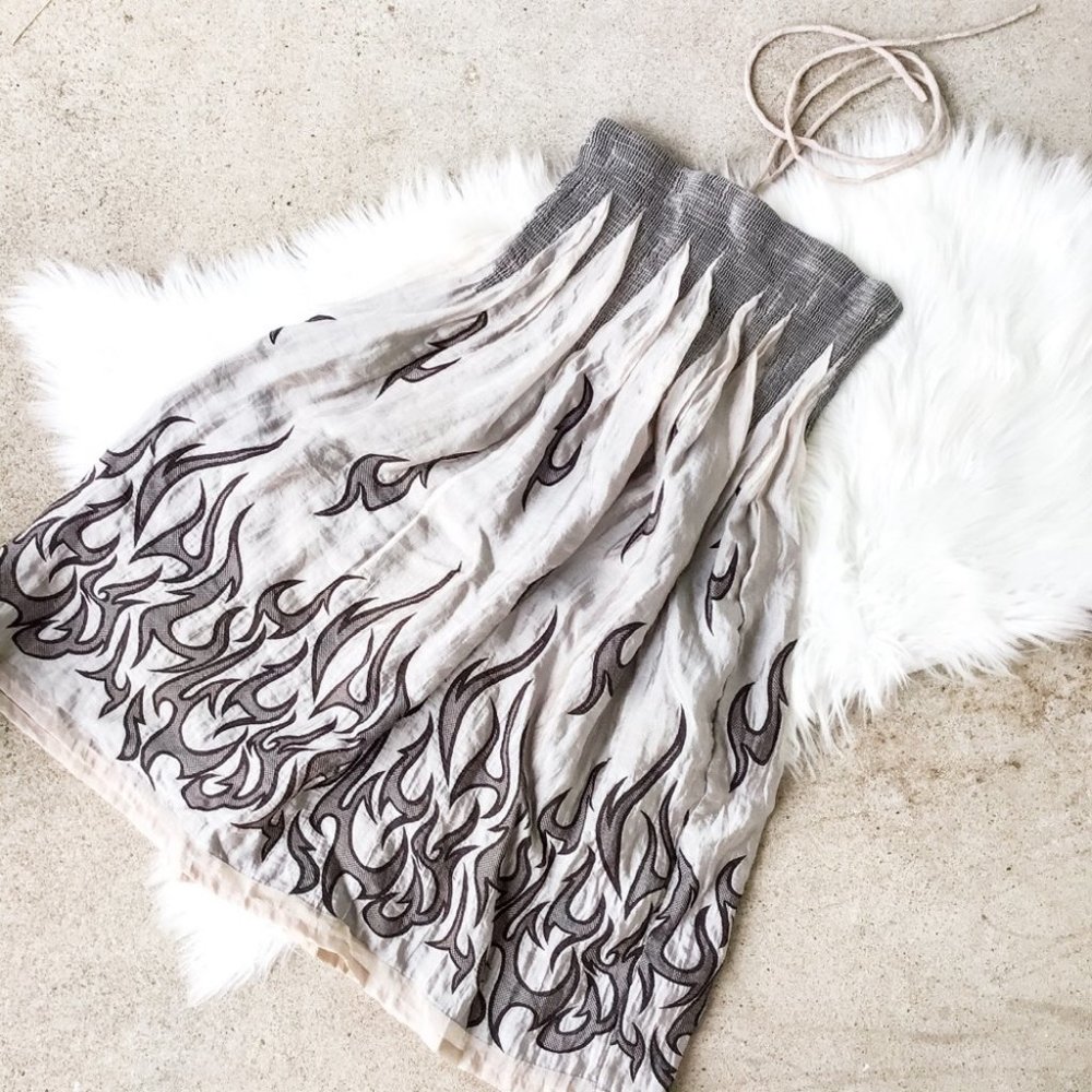 Pixie Tan Strapless Dress